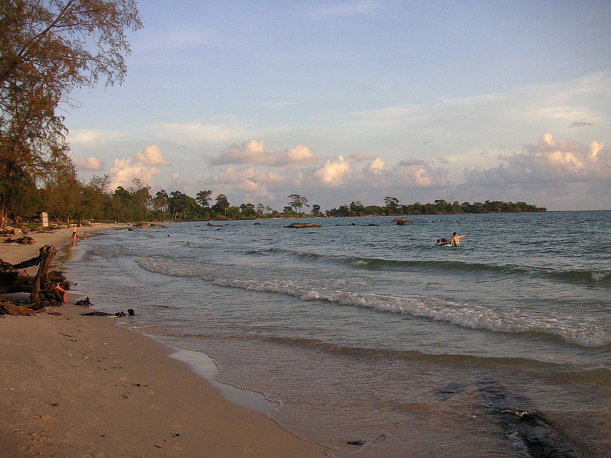 Independence Beach in Sihanoukville