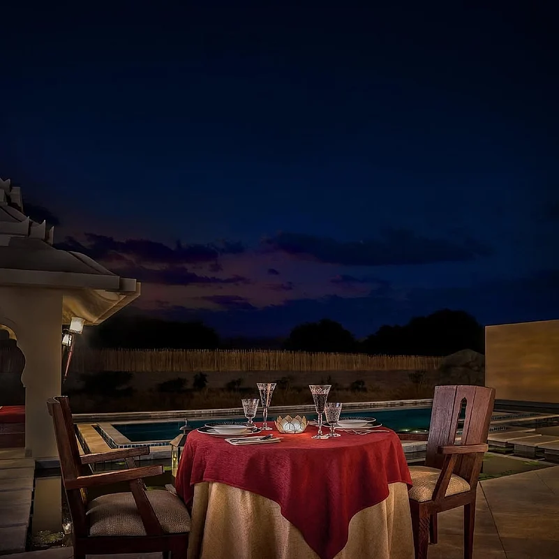 A view of the insides of Evolve Back, Hampi