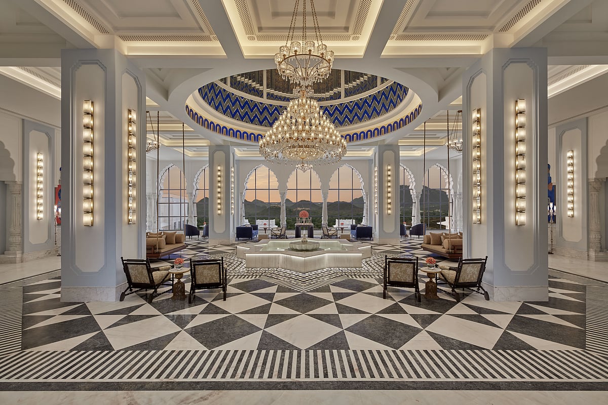 Fairmont Udaipur Palace houses elegant spaces