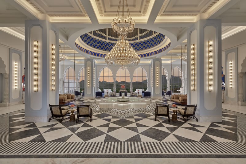 Fairmont Udaipur Palace houses elegant spaces