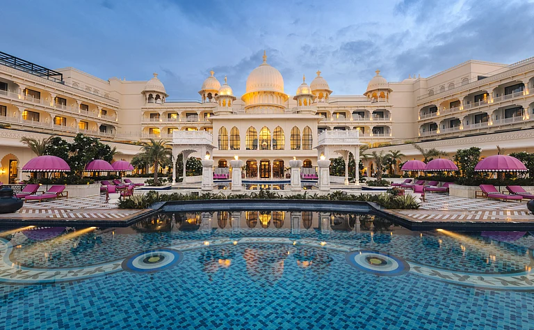 Nestled in Aravalli Hills, Fairmont Udaipur Palace blends modern luxury with Rajasthan’s heritage - null