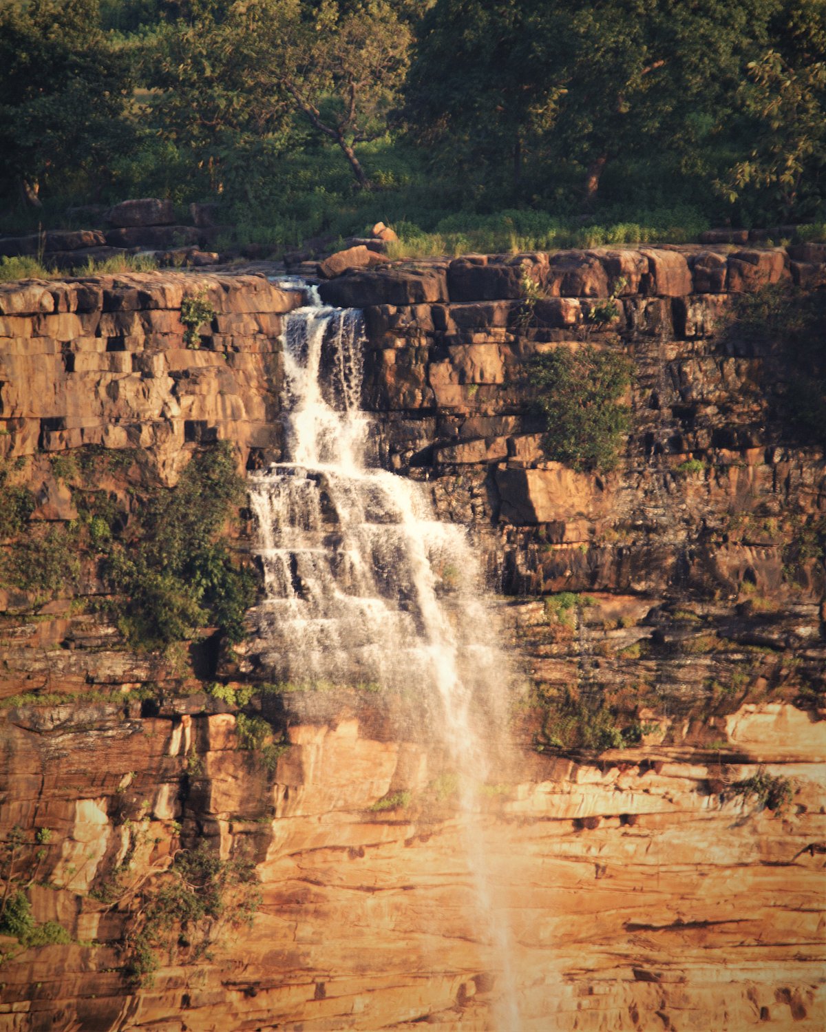 Gatha waterfall near by Bhairaw mandir, on the way for Panna tiger reserve
