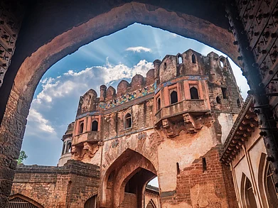 fbxx/Shutterstock : The Bidar Fort is a sprawling complex with impressive bastions, palaces and mosques, 145 km from Hyderabad