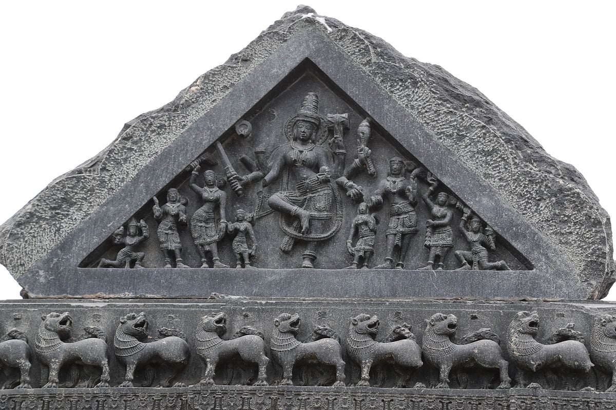 Carvings on the Warangal Fort