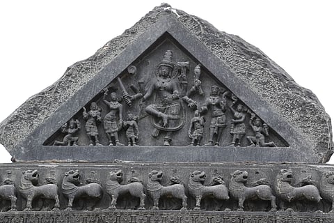 Carvings on the Warangal Fort