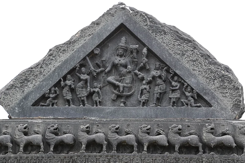 Carvings on the Warangal Fort
