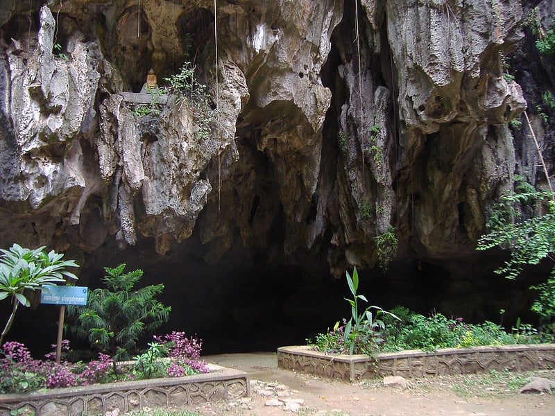 The Kampong Trach Caves in Cambodia