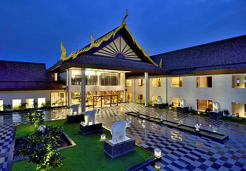 Thai and Balinese aesthetics of Radisson Blu, Karjat
