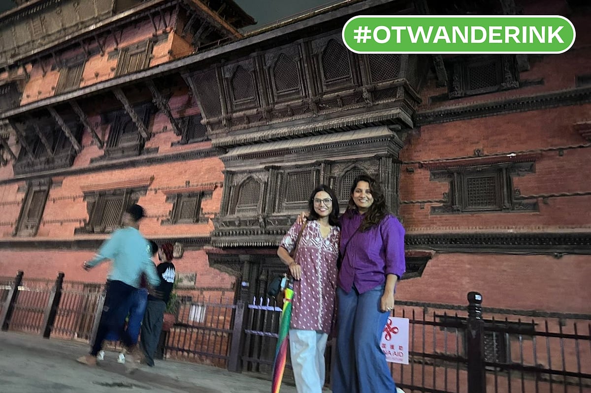 Author : The author in Durbar Square