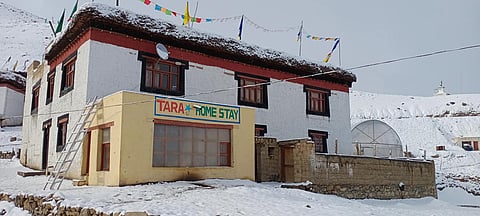Tara Homestay is tucked away in the remote village of Chicham in Spiti Valley