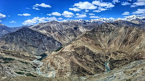 The view from Nako to Chango