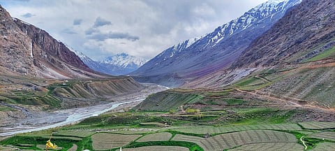 The Pin Valley is greener than any other stretch of Spiti
