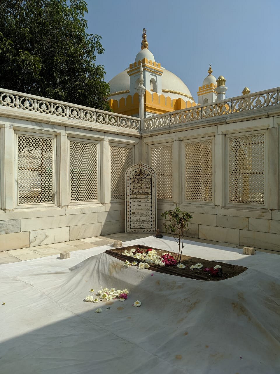 The Tomb of Aurangzeb in Khuldabad