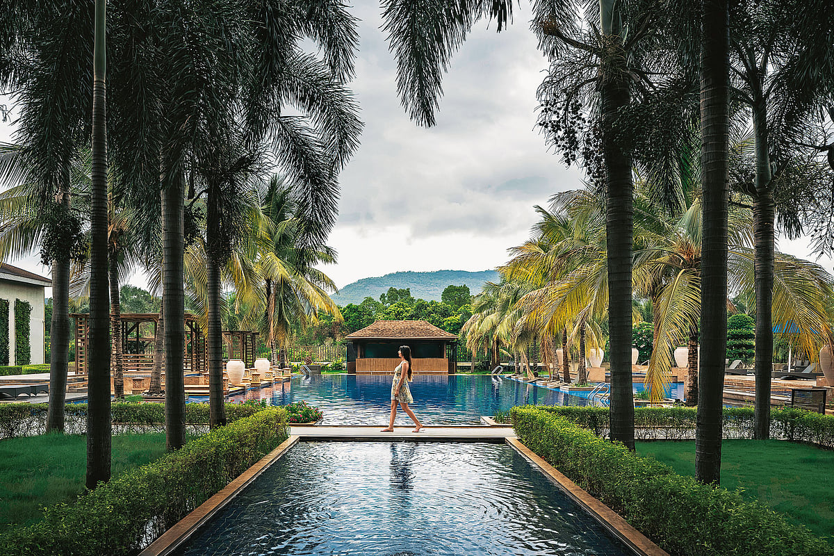 Relax in the soothing environment of the resort