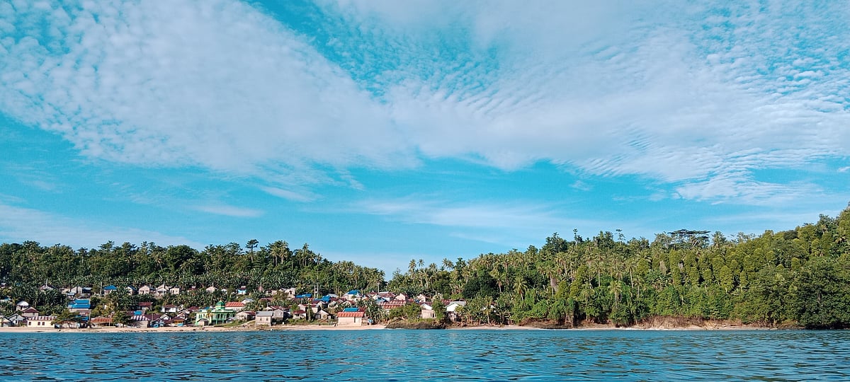 Indonesian authorities have warned that tsunami waves could reach the North Maluku province, seen here