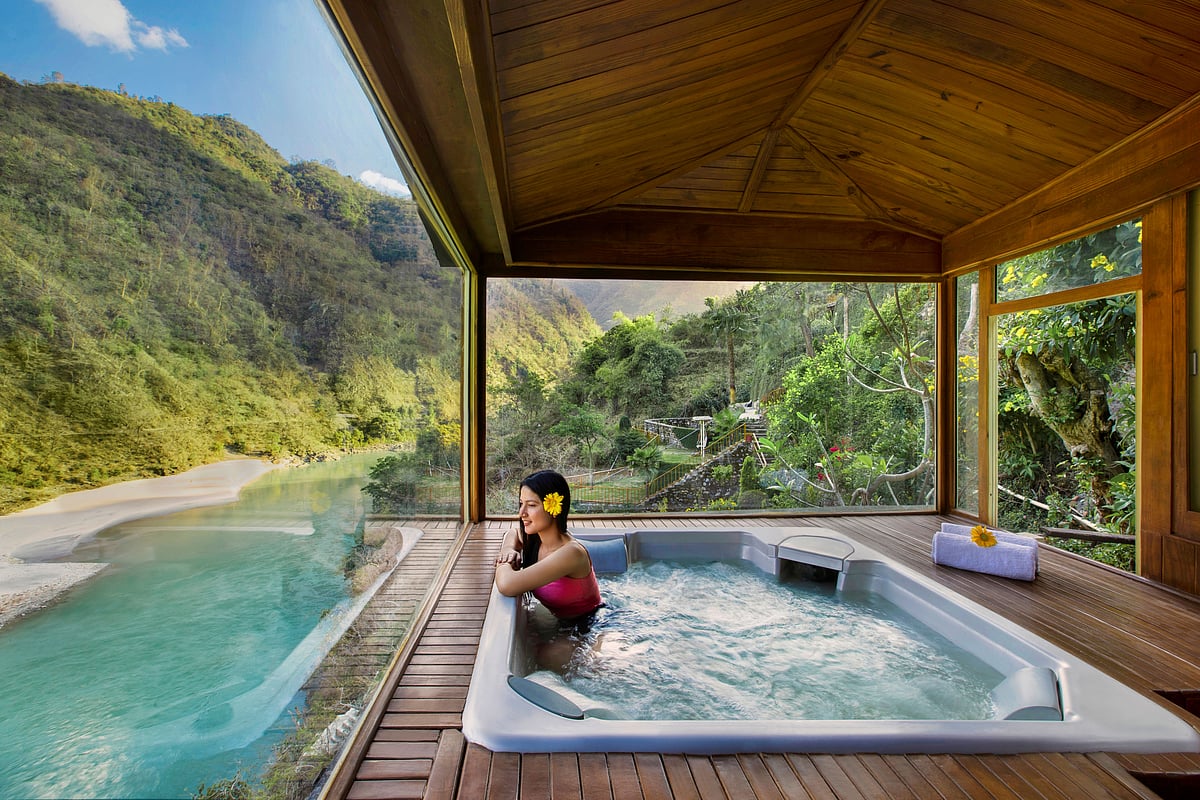 Enjoy the sprawling views around the property