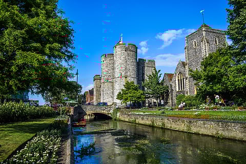 View of Westgate Towers, Canterbury
