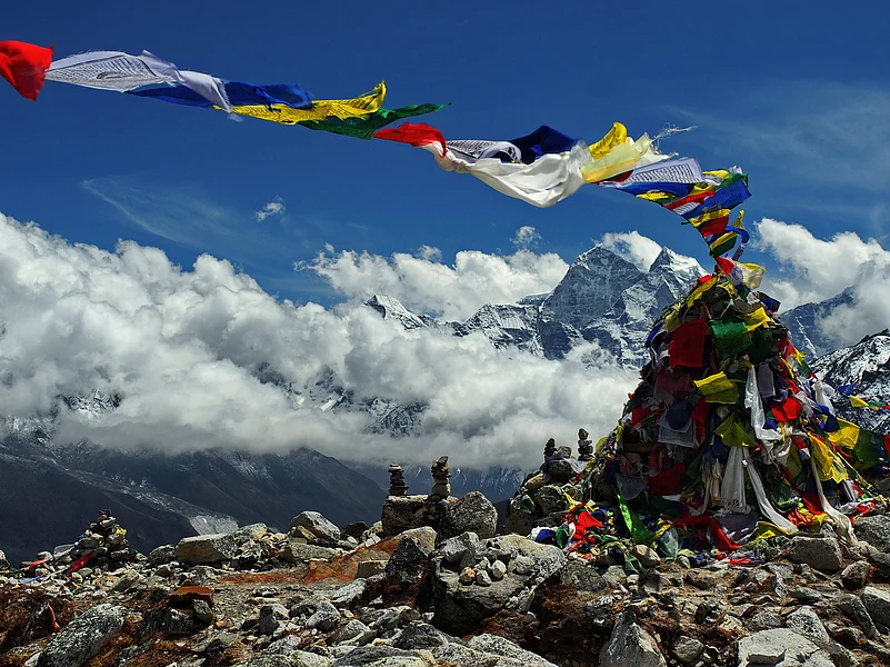 A view of Sagarmatha National Park