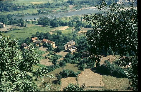 A view of Kathmandu Valley