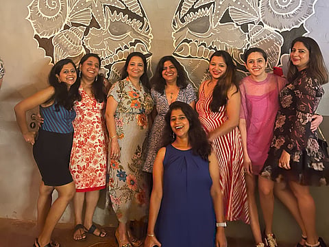 Suveesha with her girl gang