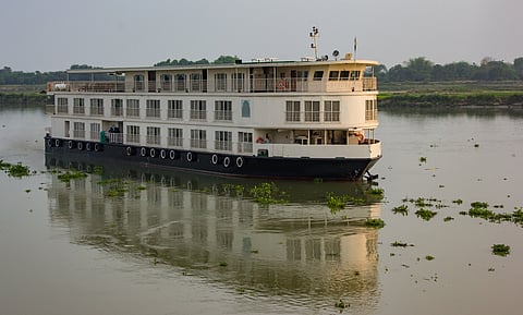 A cruise on the Ganges River