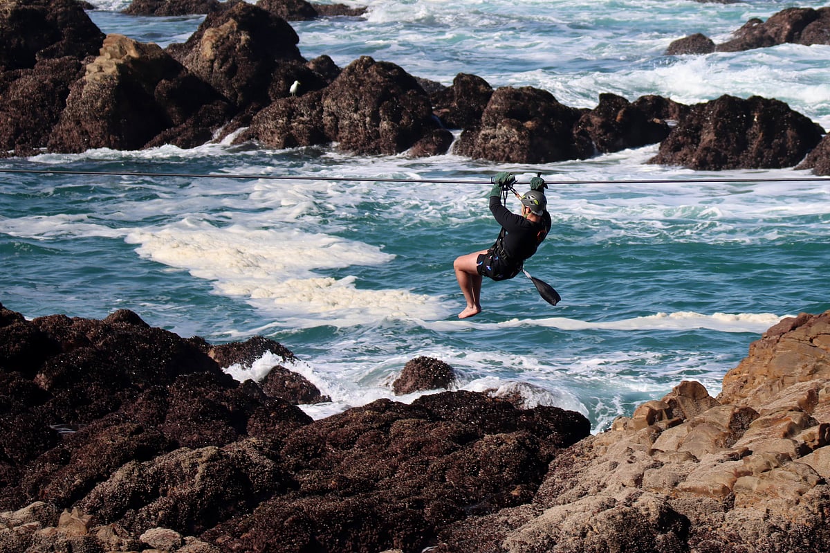 Ziplining in Mossel Bay