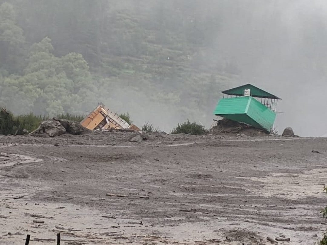 Scenes from the Uttarkashi cloudburst of August 5, 2025