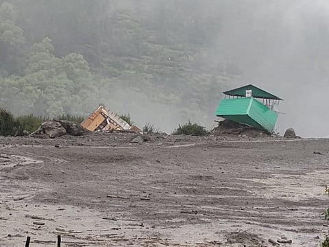 Scenes from the Uttarkashi cloudburst of August 5, 2025