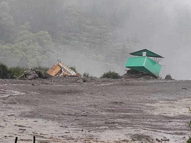 Scenes from the Uttarkashi cloudburst of August 5, 2025