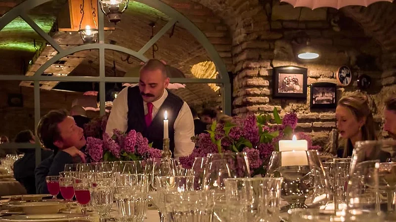 At Barbarestan, a fine dining restaurant, inspired in Tbilisi