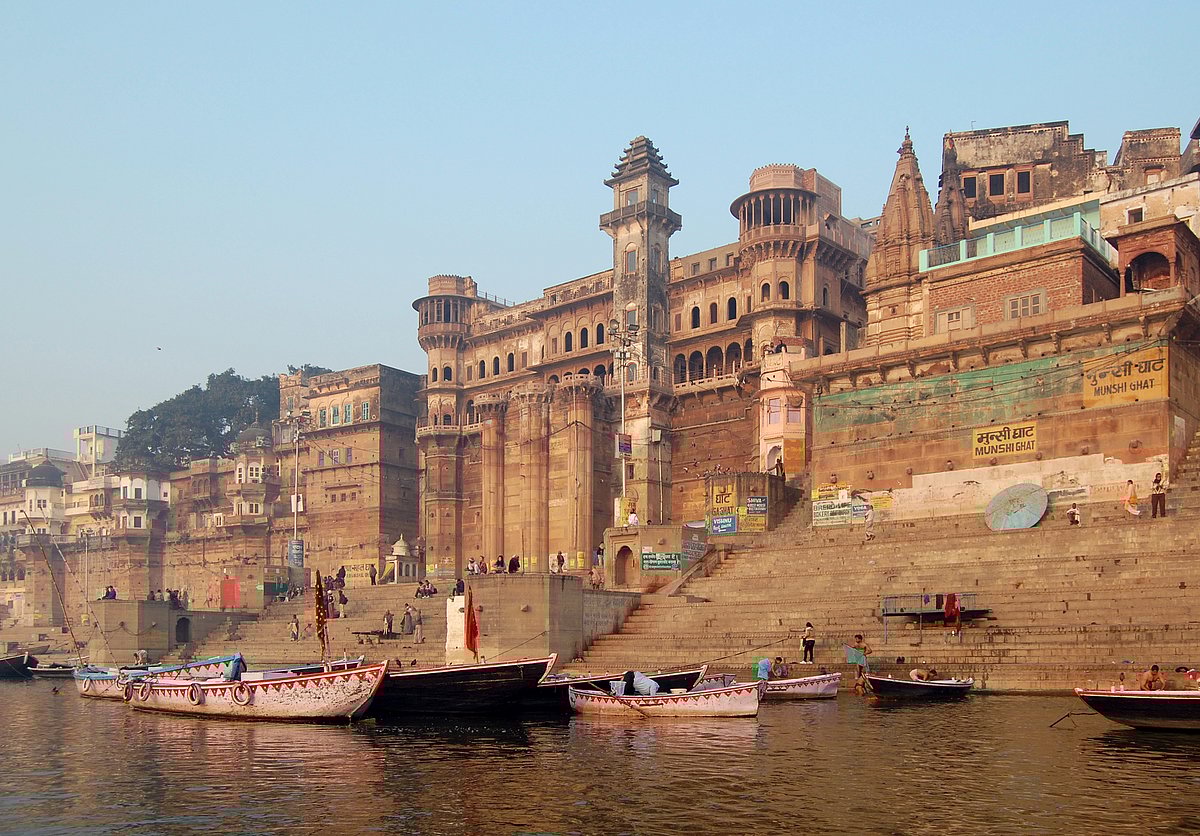 A ghat at Kashi (Varanasi)