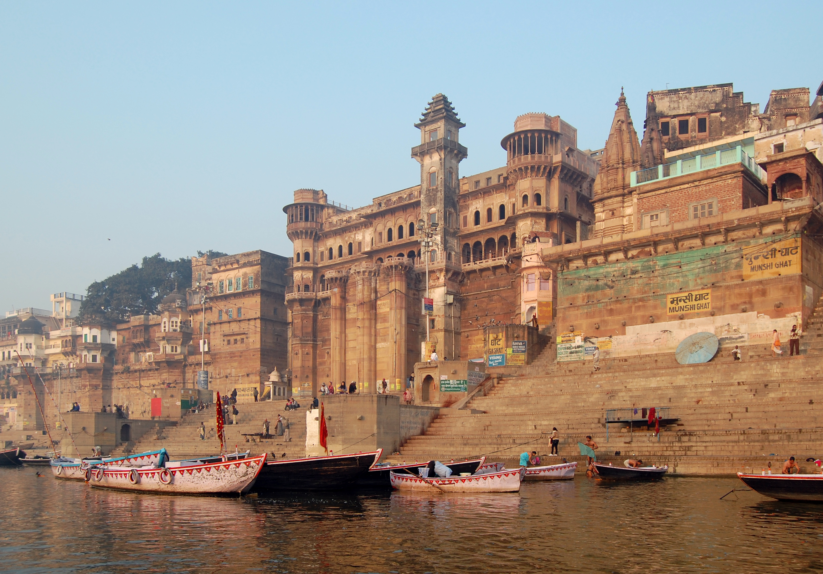 A ghat at Kashi (Varanasi)