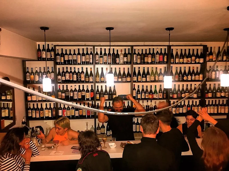 Visit a Georgian wine bar