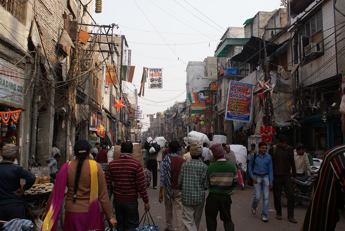 The Bara Toti market in Sadar Bazaar
