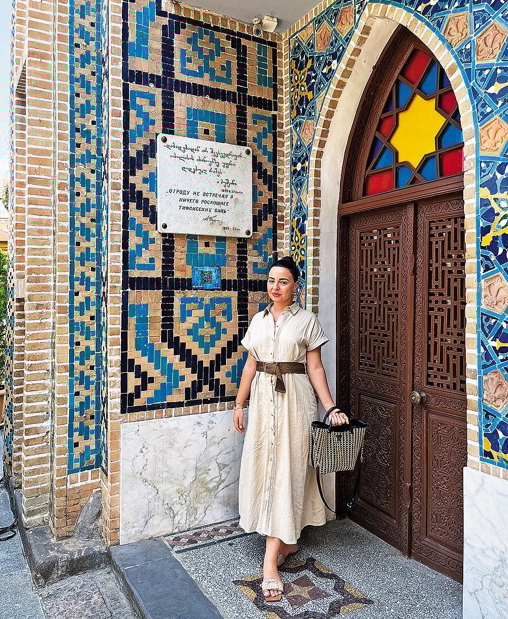 Mariam Kiknadze from the Travel Door travel agency 