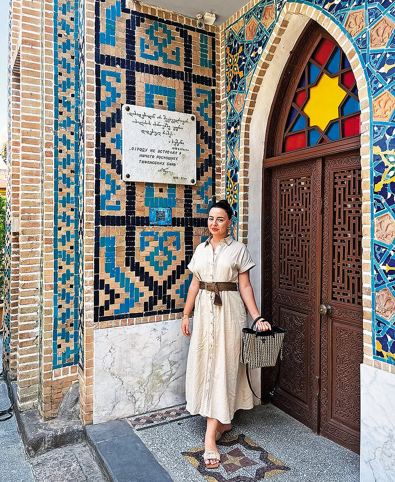 Mariam Kiknadze from the Travel Door travel agency