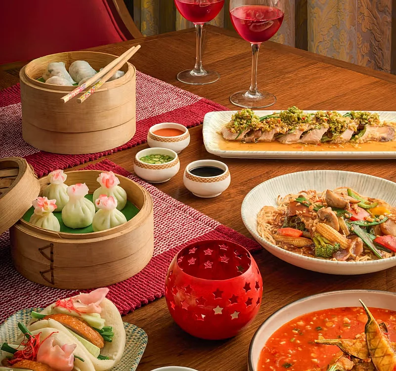A Chinese meal at the Gateway Aurangabad