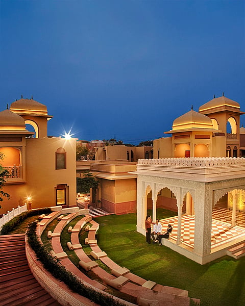 A view inside Heritage Village Resort and Spa, Manesar