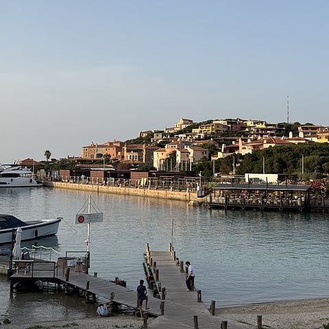 A postcard-perfect moment from the heart of the Costa Smeralda