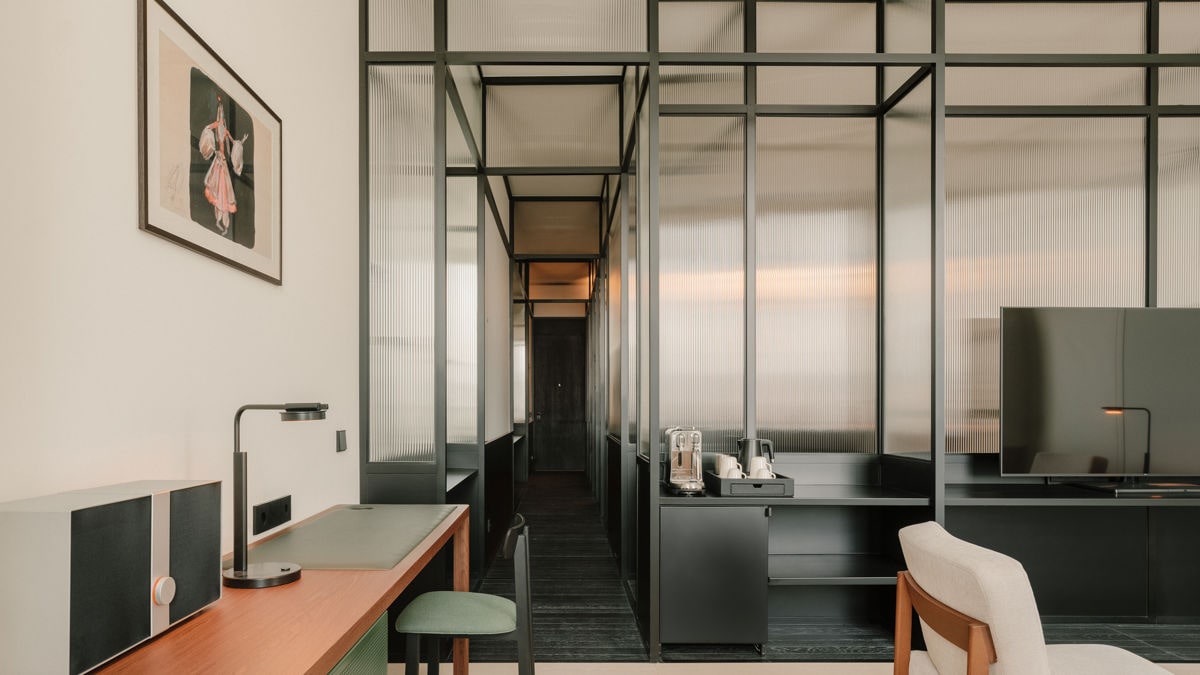 The Junior Club Suite at the Telegraph Hotel in Tbilisi