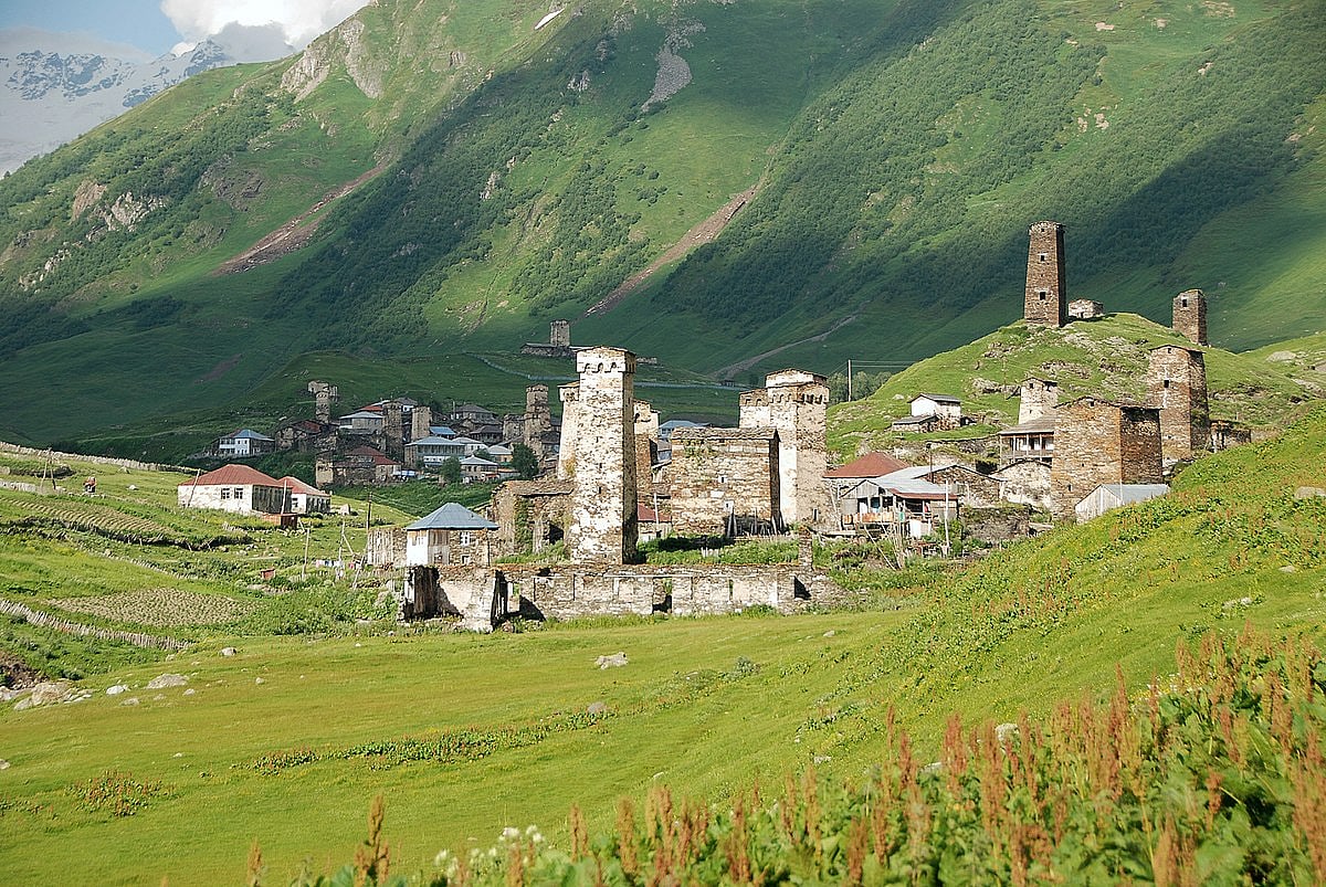 Ushguli was constructed by the Svan community