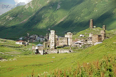 Ushguli was constructed by the Svan community