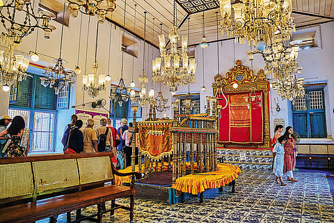 Paradesi Synagogue, built in 1568, is one of the oldest active synagogues in the Commonwealth
