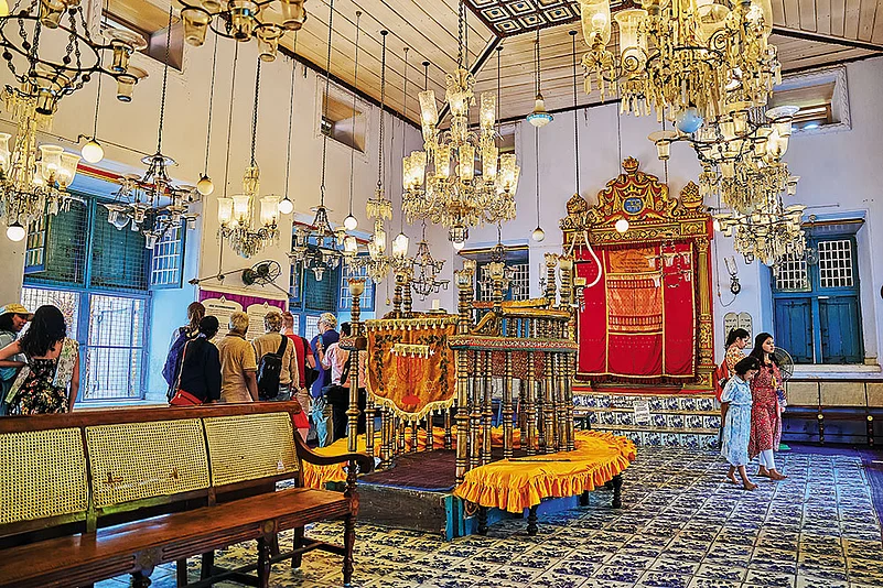 Paradesi Synagogue, built in 1568, is one of the oldest active synagogues in the Commonwealth