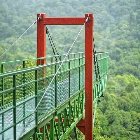 The 900 Kandi Glass Bridge of Kerala