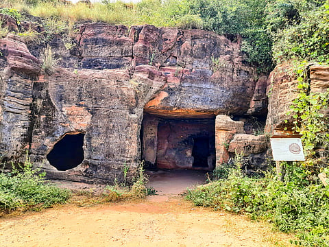 The Siyot Caves are comprised of five rock-cut caves that date back to the first century AD