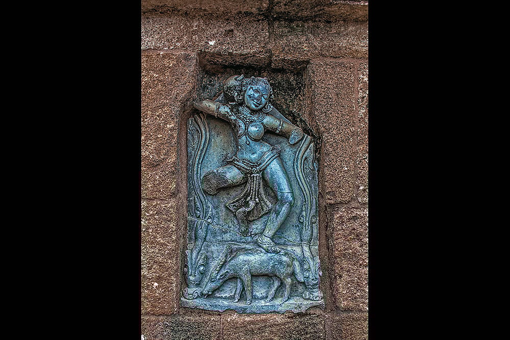 Though carved in stone, the Yoginis seemed to shift mid-motion