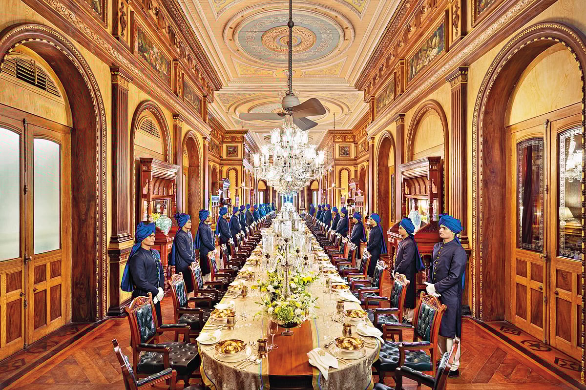 At the 101 Dining Hall enjoy global menu, Hyderabadi royal fare or vegan delights