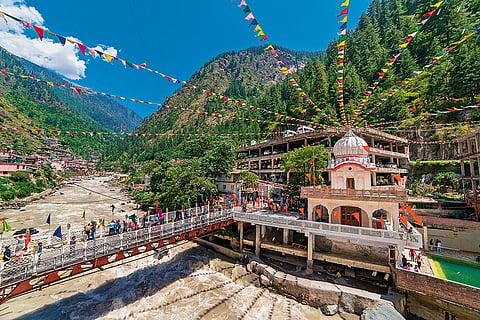 Gurdwara Manikaran Sahib in Parvati Valley