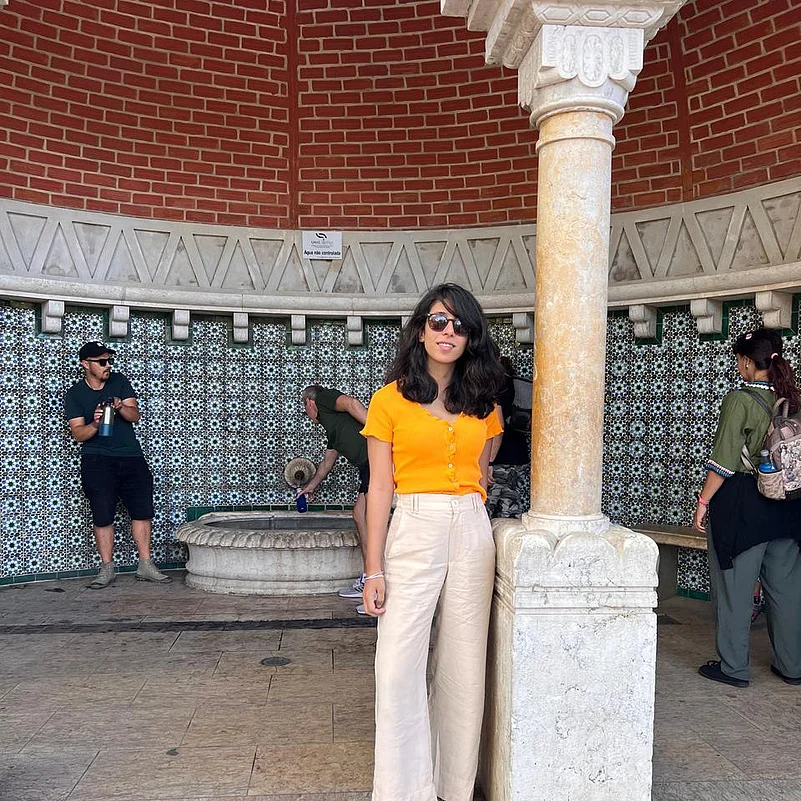 Shevantika Nanda on holiday in Sintra, Portugal